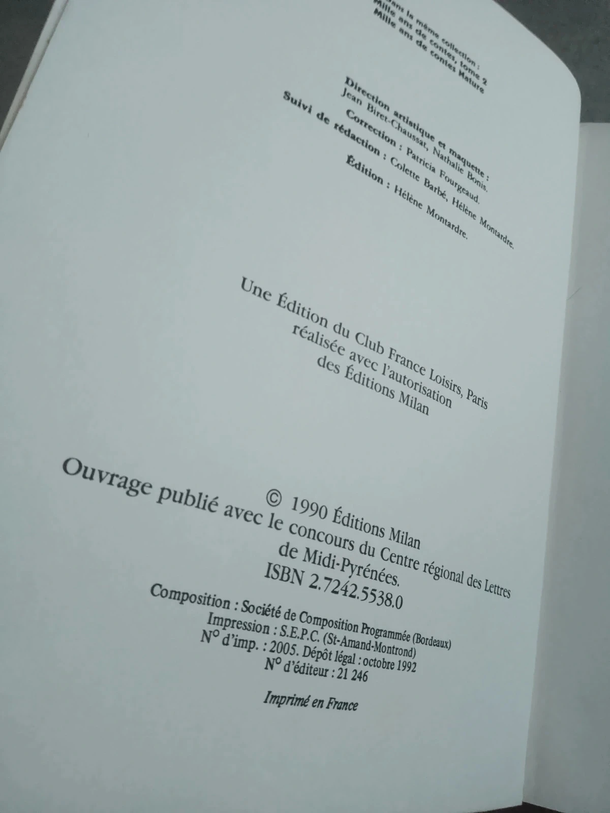 Lote de 4 libros grandes de cuentos vintage de mil años – photo 3